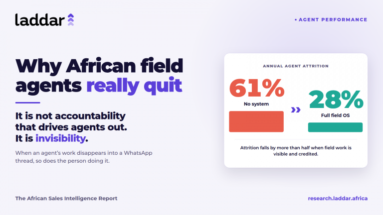 Why African Field Agents Really Quit